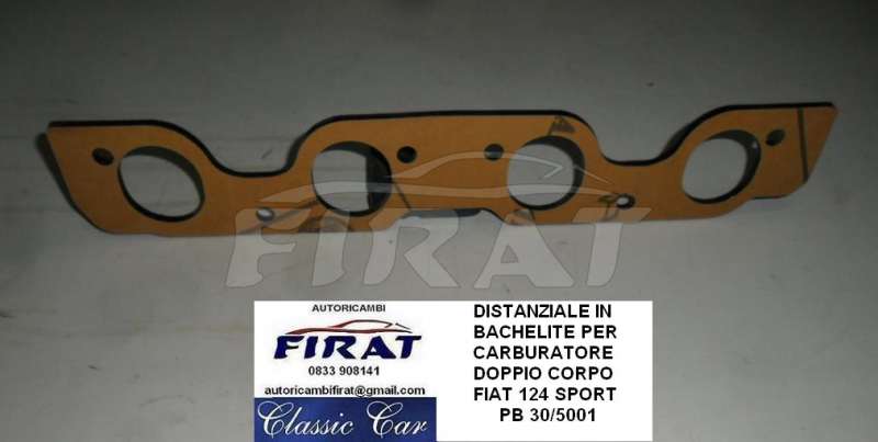 DISTANZIALE CARBURATORE FIAT 124 SPORT